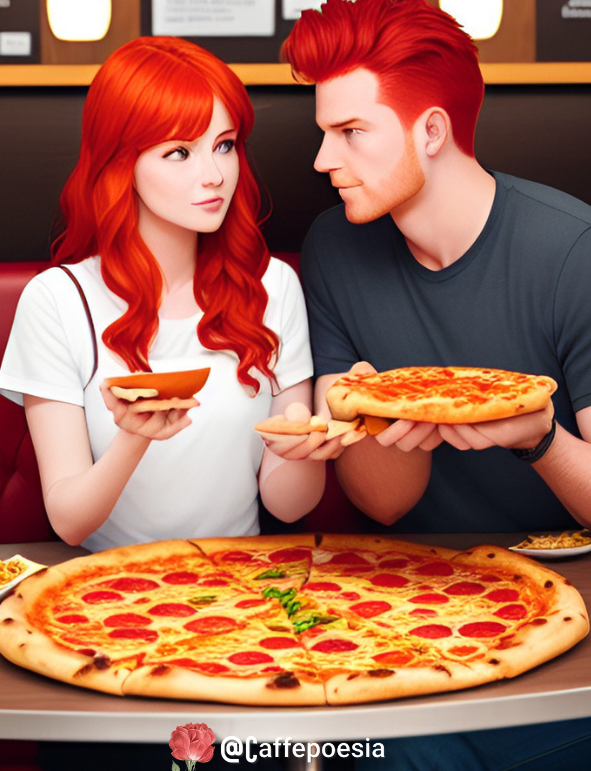 Bit y María Pizza no imaginaron nunca todo lo que ocurriría luego de su encuentro