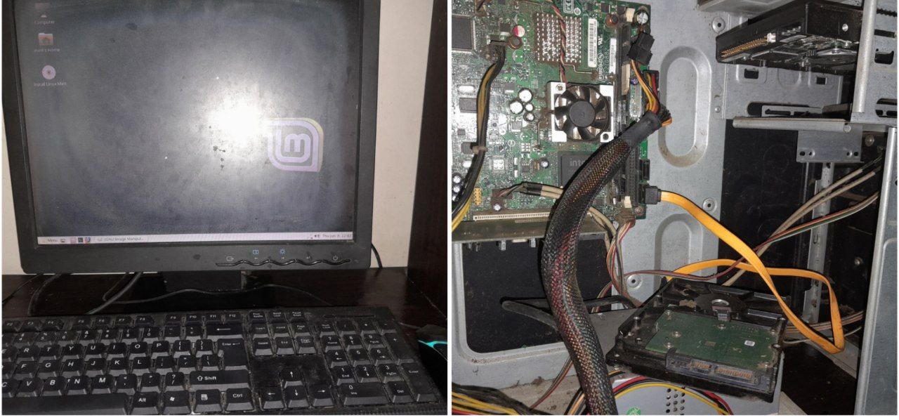 Mi PC / Prueba desde USB Live