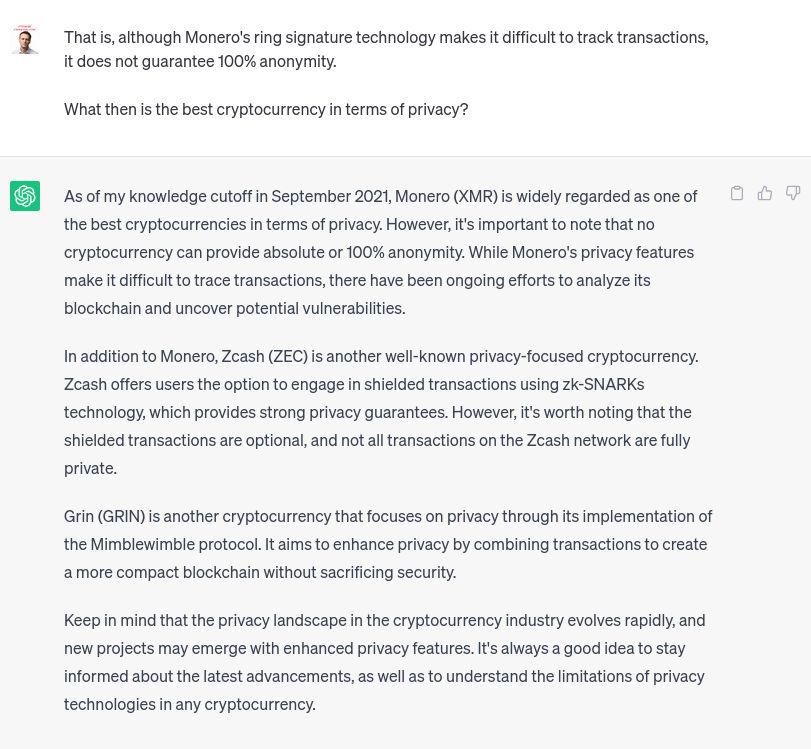 That is, although Monero's ring signature technology makes it difficult to track transactions, it does not guarantee 100% anonymity