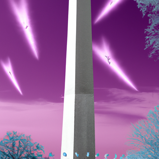 aliens destroying the washington monument