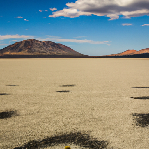 Black Rock Desert in Nevada.
