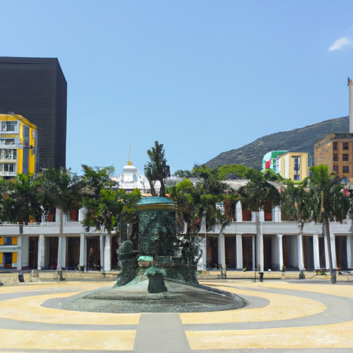 Bolivar Square in Caracas