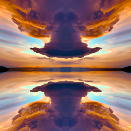 glooscap creating the heavens and the earth in awe-inspiring psychedelic glory