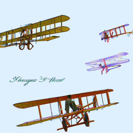 In the 19th century, the Wright brothers made the first powered flight in an airplane