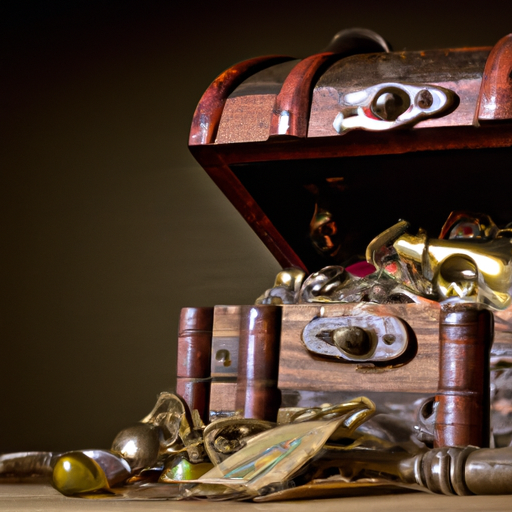 old treasure chest full of treasure