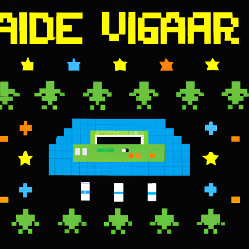 Original space Invaders video game
