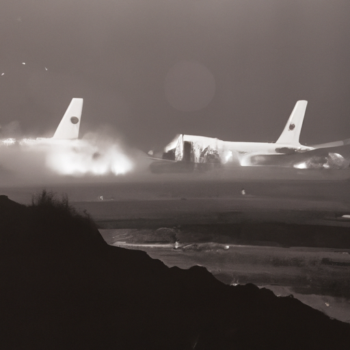 Tenerife Airport Disaster (1977): Two Boeing 747s collided on a foggy runway.