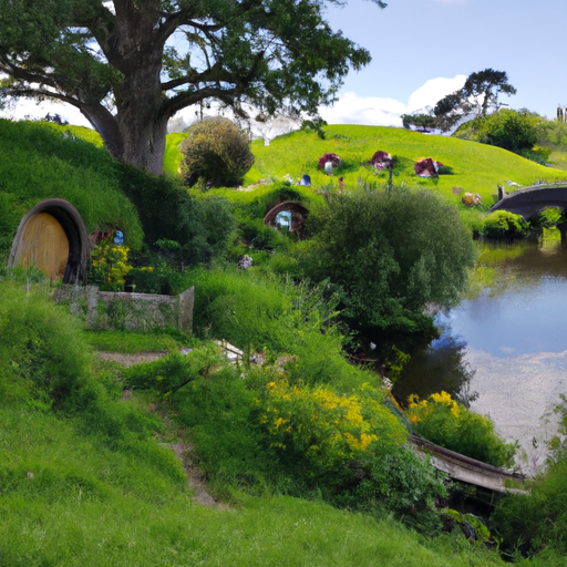 hobbiton on a nice summer day
