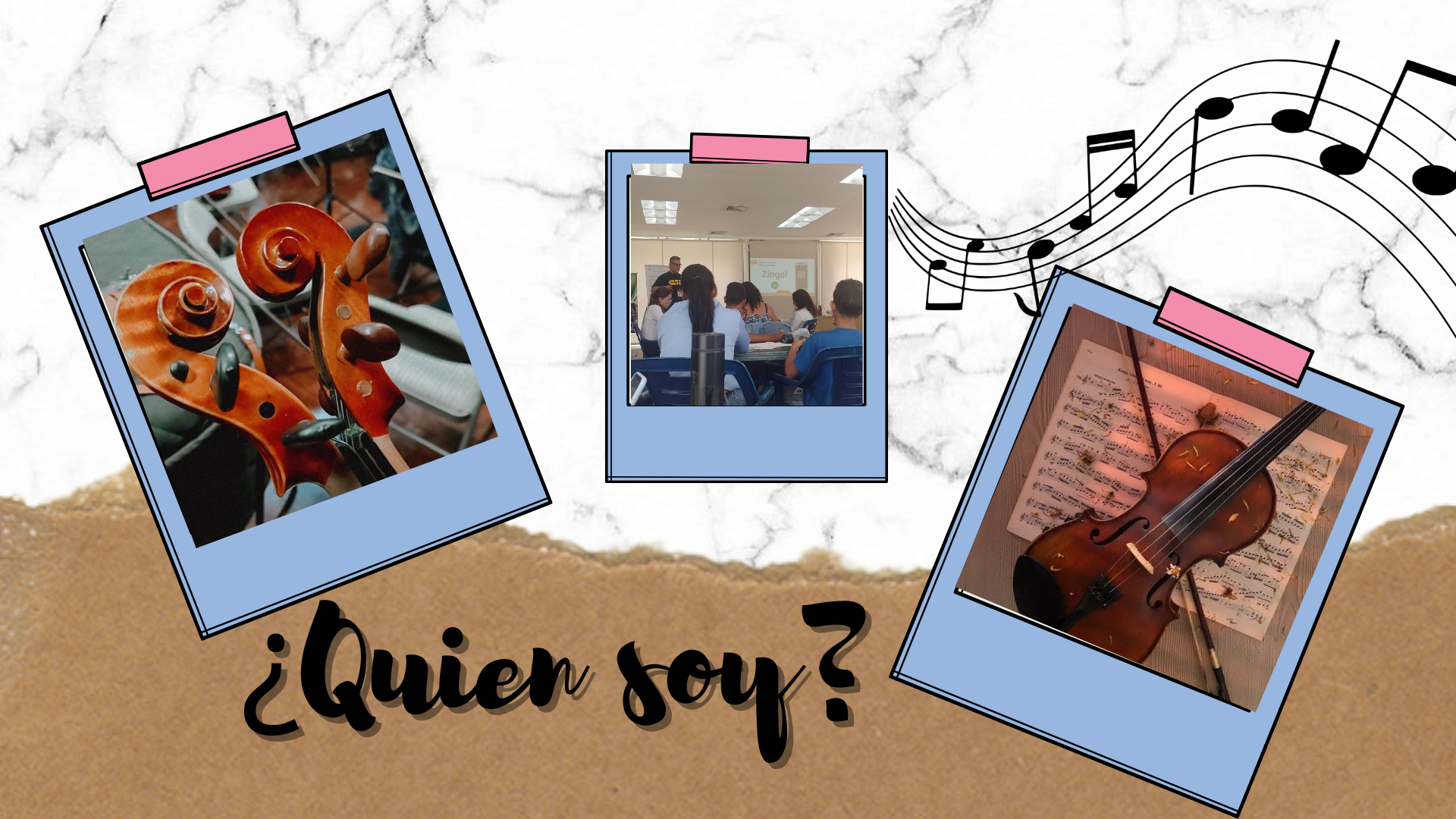 Soy una estudiante de música con muchos sueños que cumplir y aquí me presento