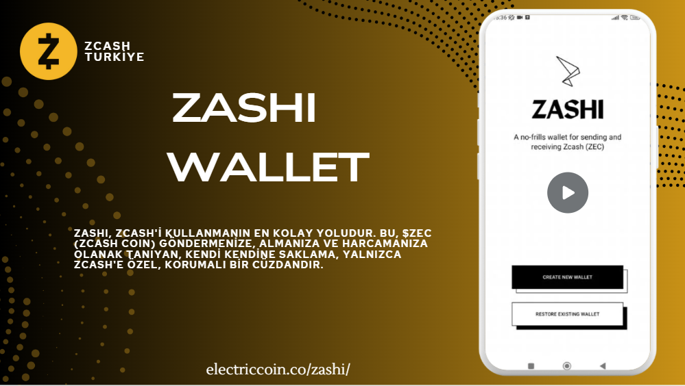 Zashi Wallet Turkish