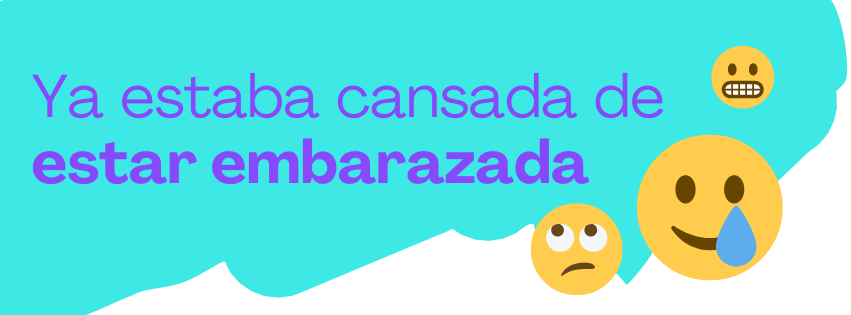 Después de 4 años de embarazo, aquí lo tienen