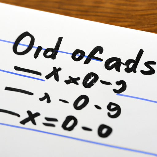 order of operations