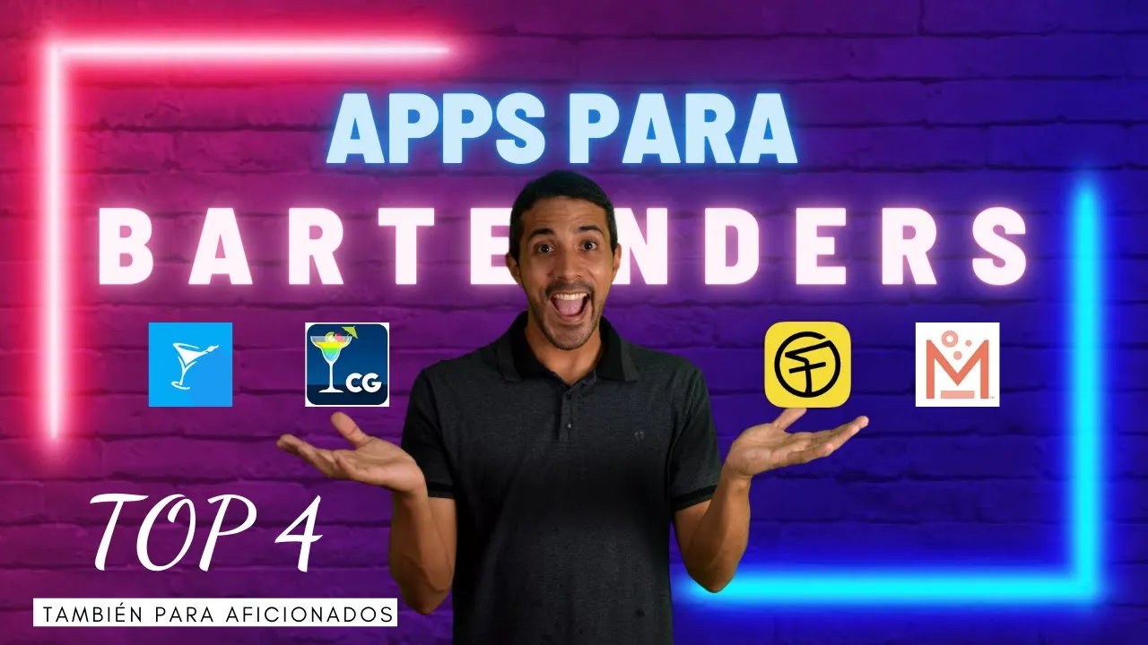 Mejores Apps para AFICIONADOS y BARTENDERS 📱