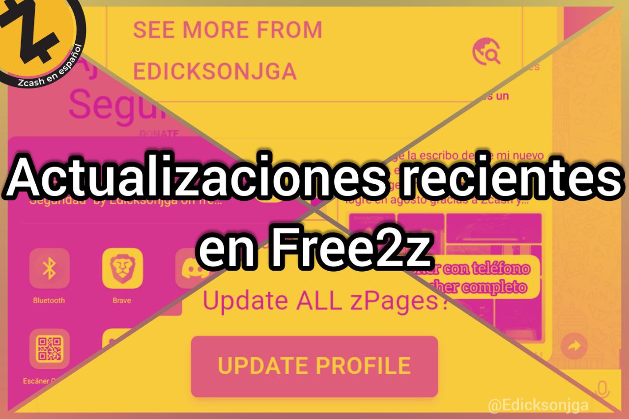 FI for Actualizaciones recientes en Free2z