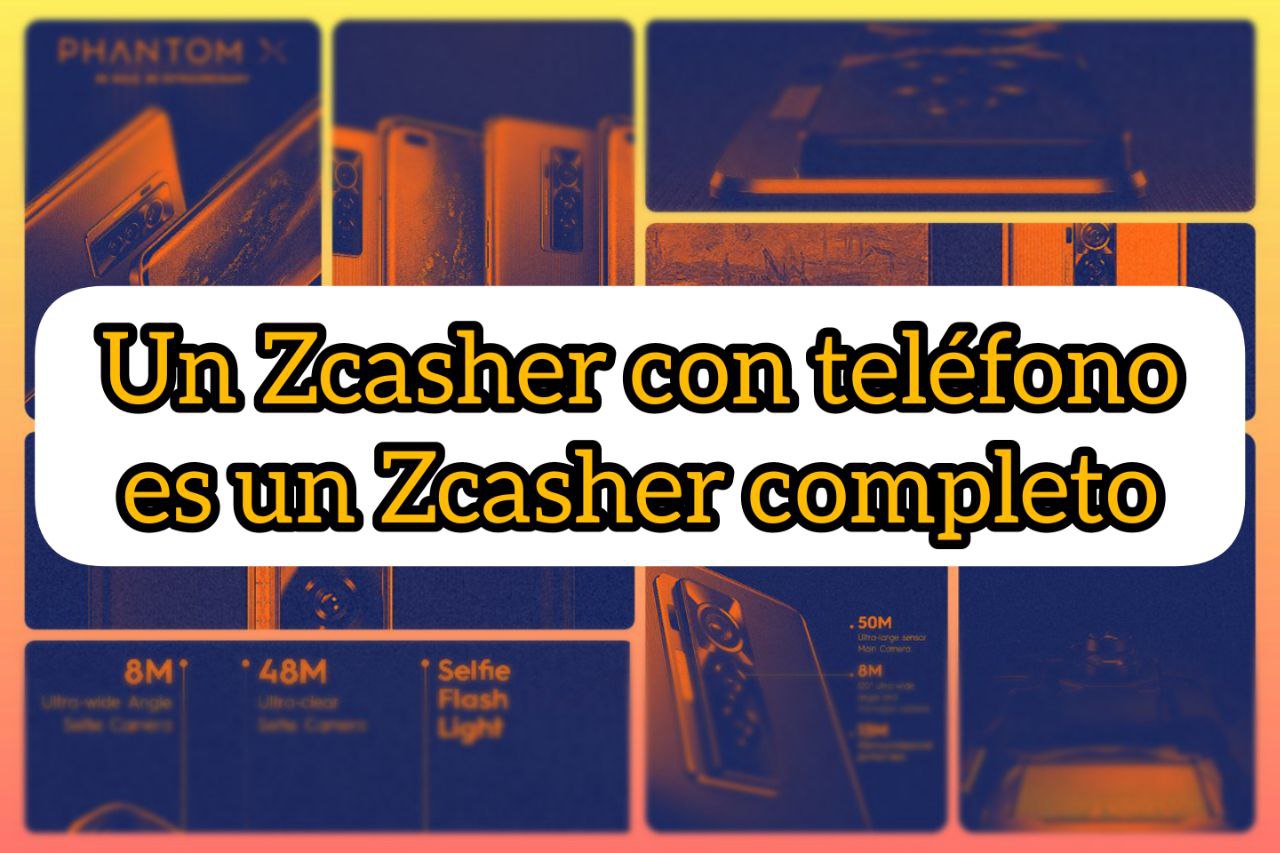 FI for Un Zcasher con teléfono, es un Zcasher completo