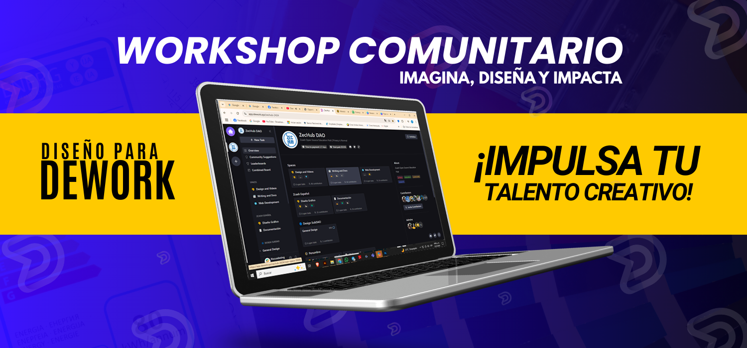 ¡Resumen de nuestro workshop "Diseño para Dework"!