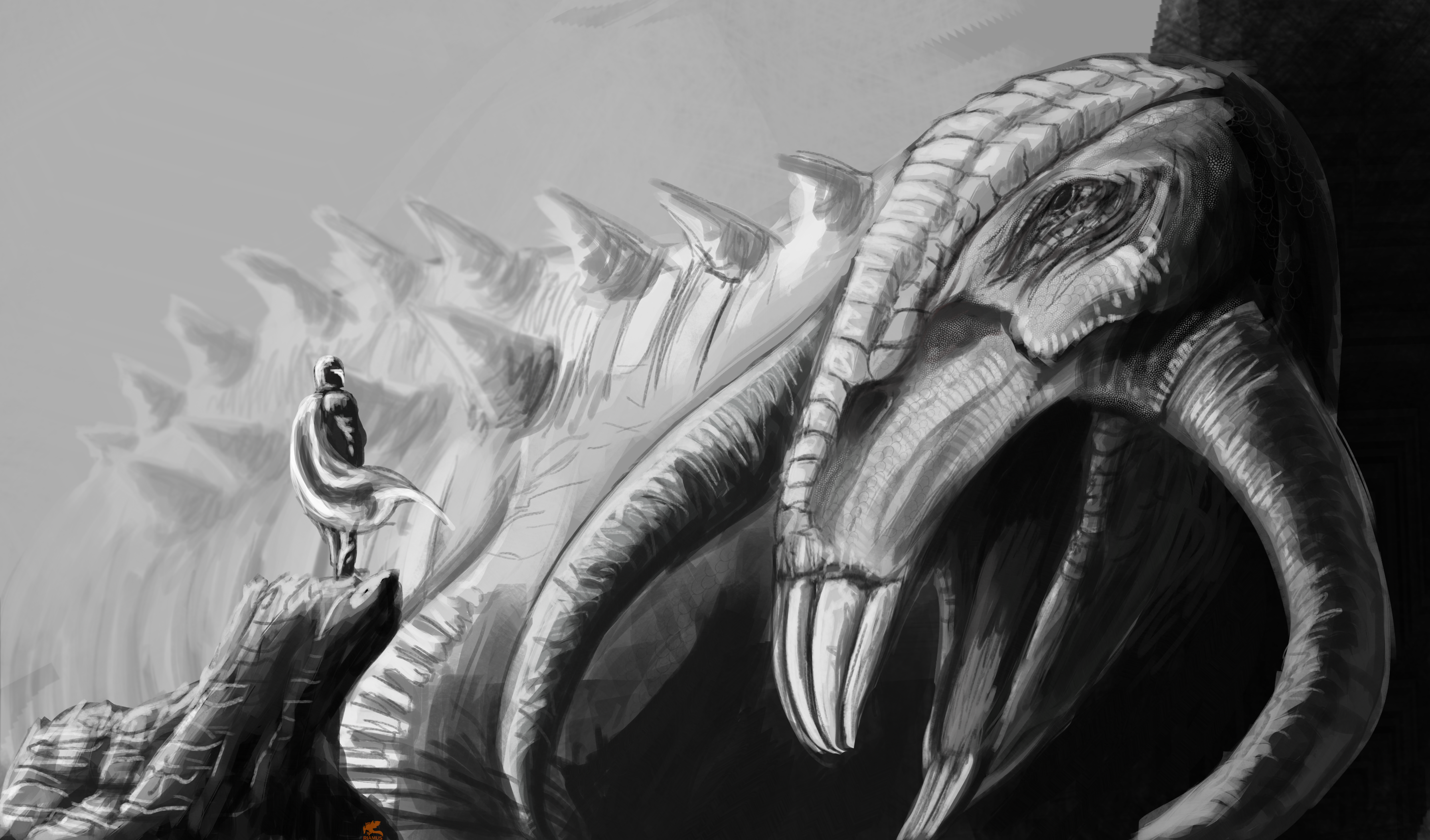 Mythosaur - Autor [Riamus328](https://riamus328.newgrounds.com/)