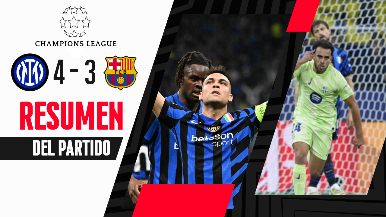 Una semifinal histórica: Inter de Milán elimina con épica al Barcelona y se mete en la final de la Champions