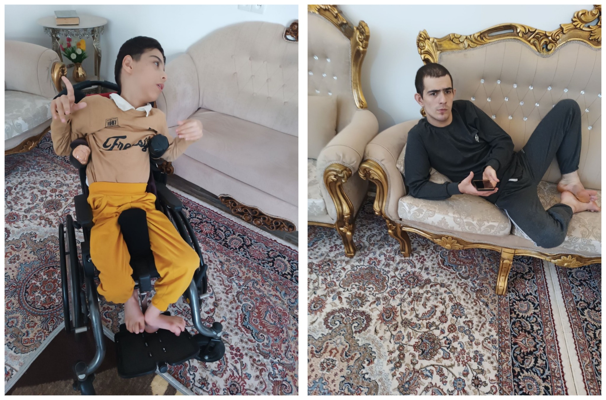 Help Abolfazl and Hadi in Iran: Surgery, Medicine and Daily Care