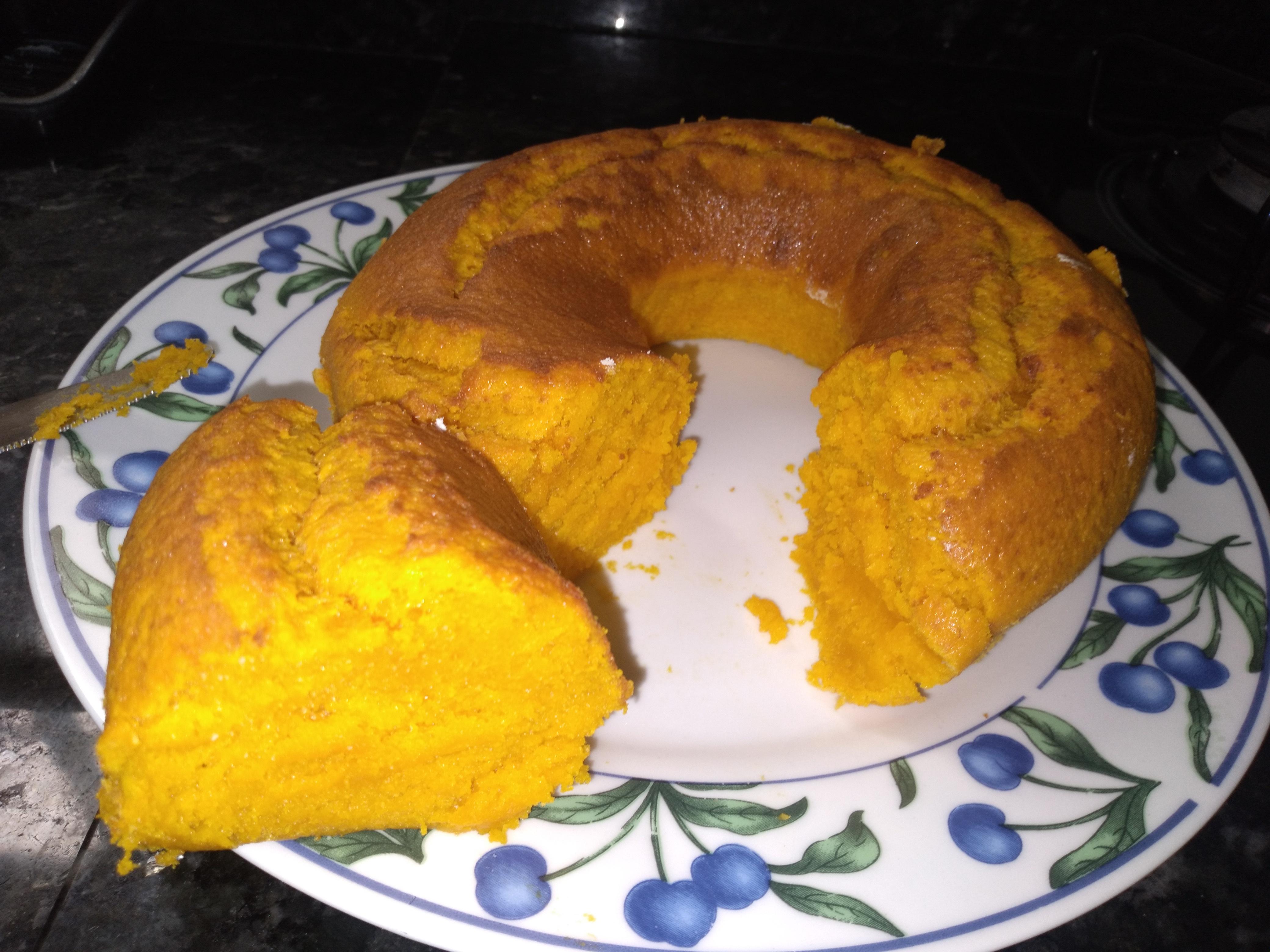 Maravilhoso bolo de cenoura na Airfry , Maravilloso pastel de zanahoria en Airfry