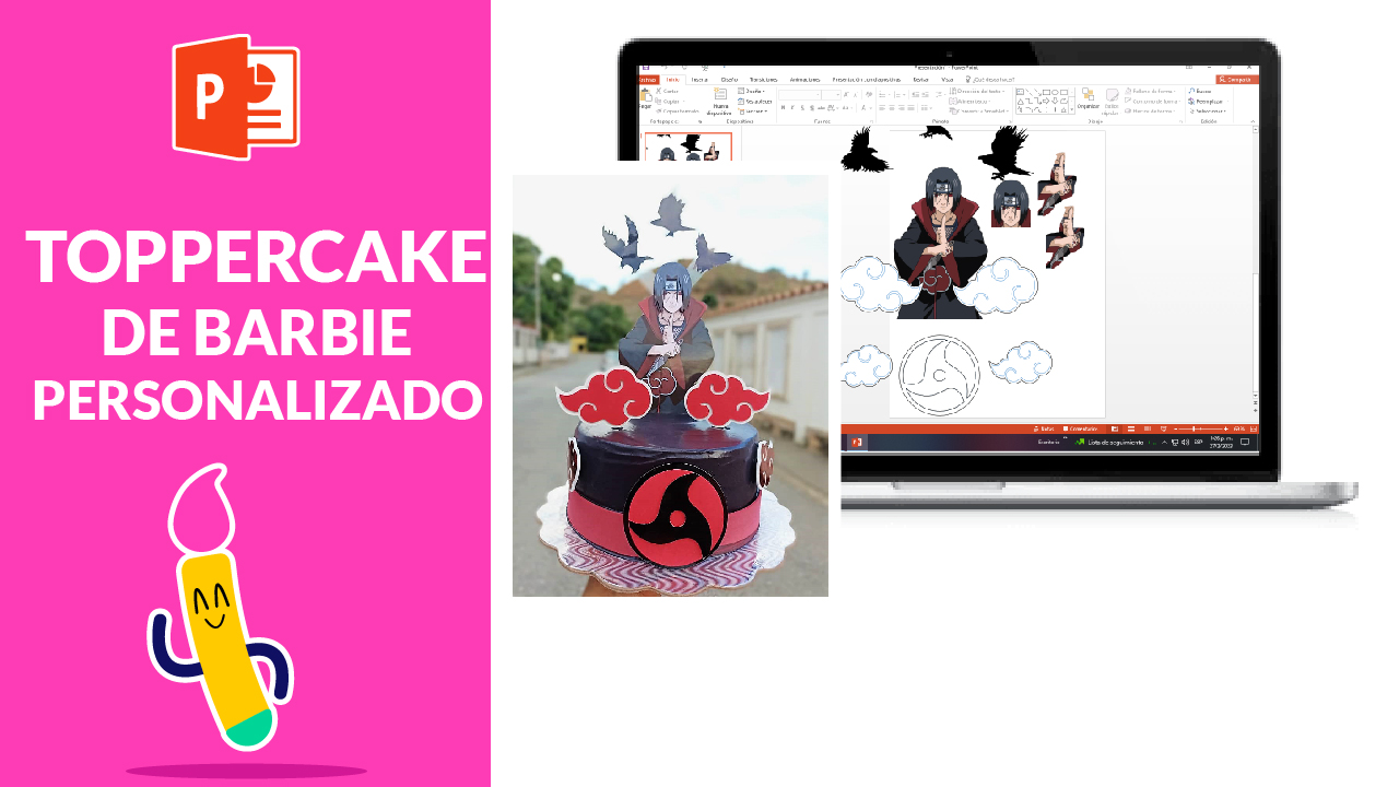 FI for Diseña y arma un toppercake con tema de Itachi (Sin p