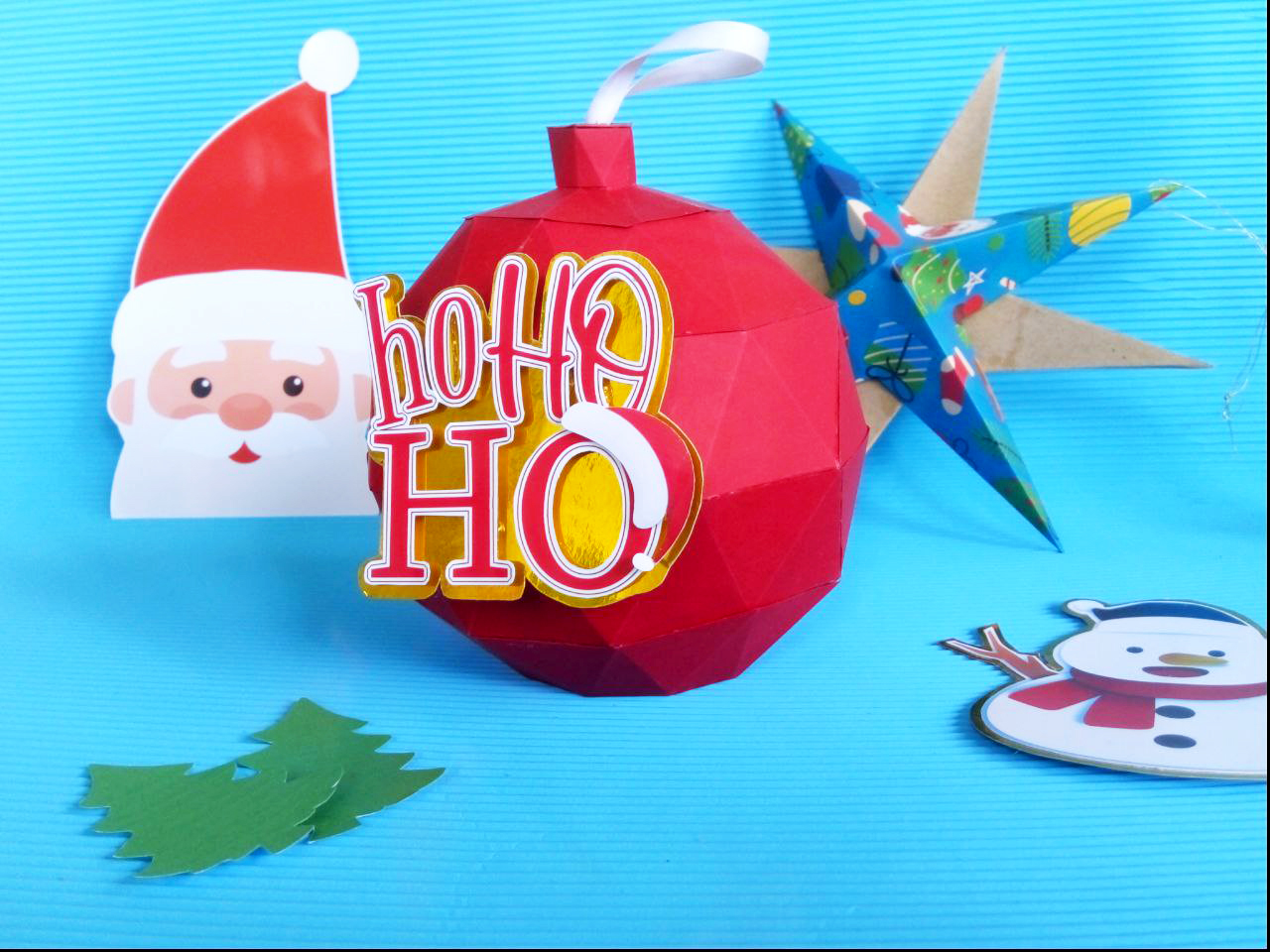 FI for Cómo hacer una guirnalda de papel para navidad
