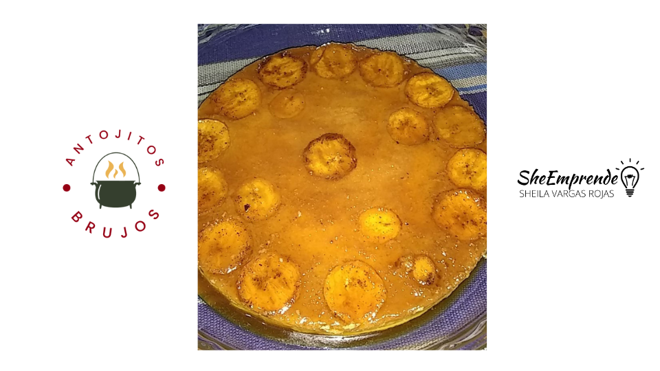 Saludable y perfecto: Budín de plátano maduro