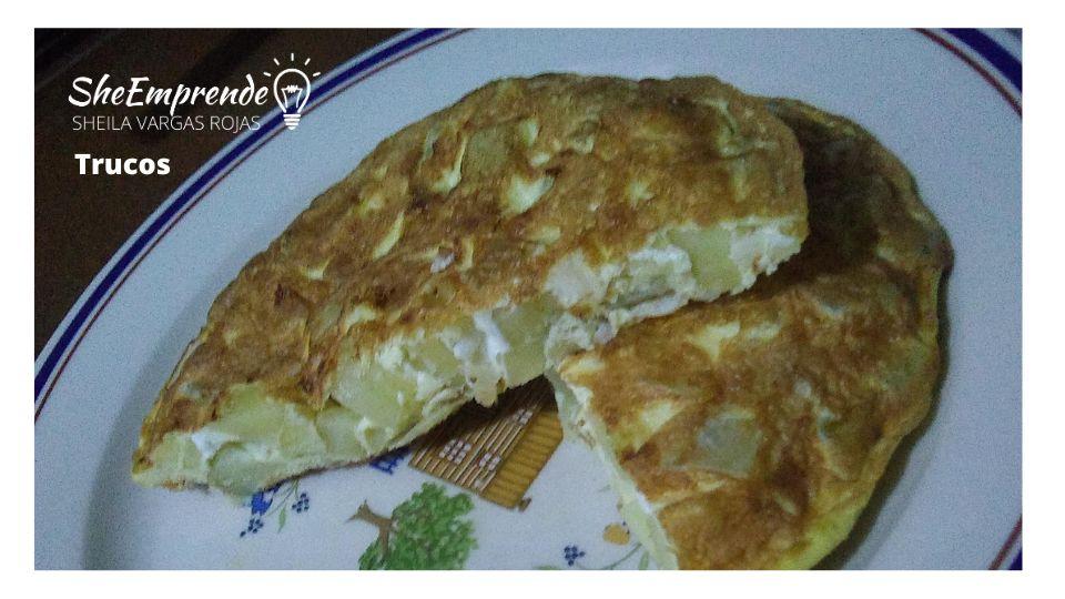 Matando el antojo de tortilla española