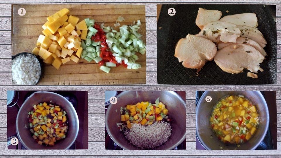 pasos para la receta risotto celebración 10 de zcash 1