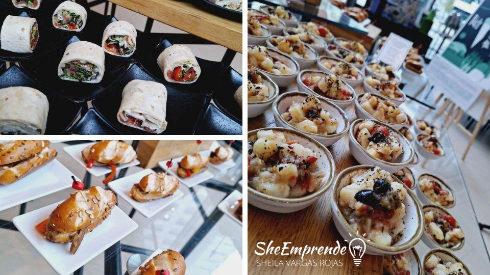 Una muestra gastronómica de Hilton