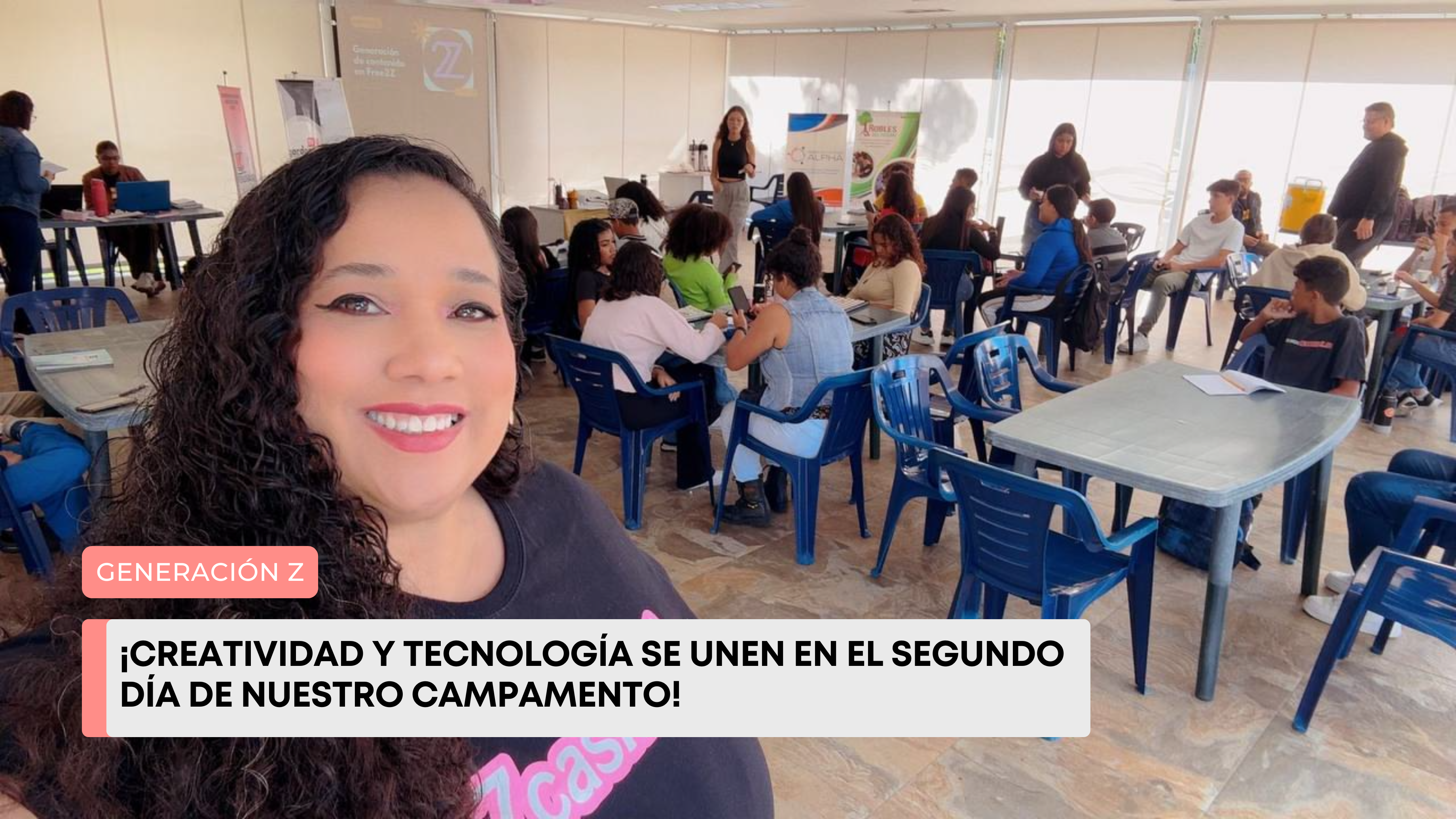 ¡Creatividad y tecnología se unen en el segundo día de nuestro campamento!