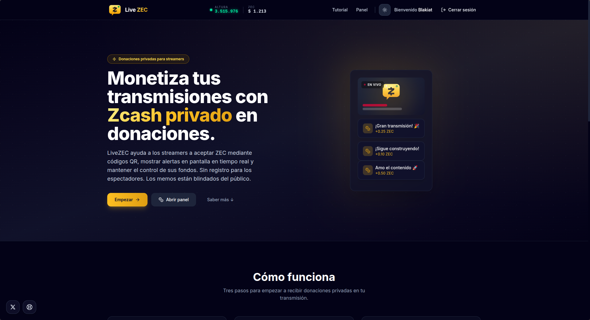 ¿Qué es Zec.live?