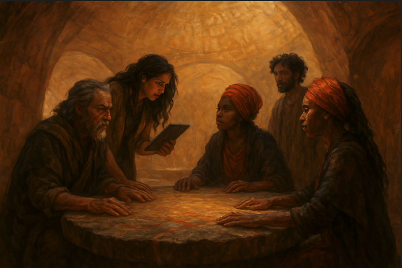 The Conclave of Painted Silence