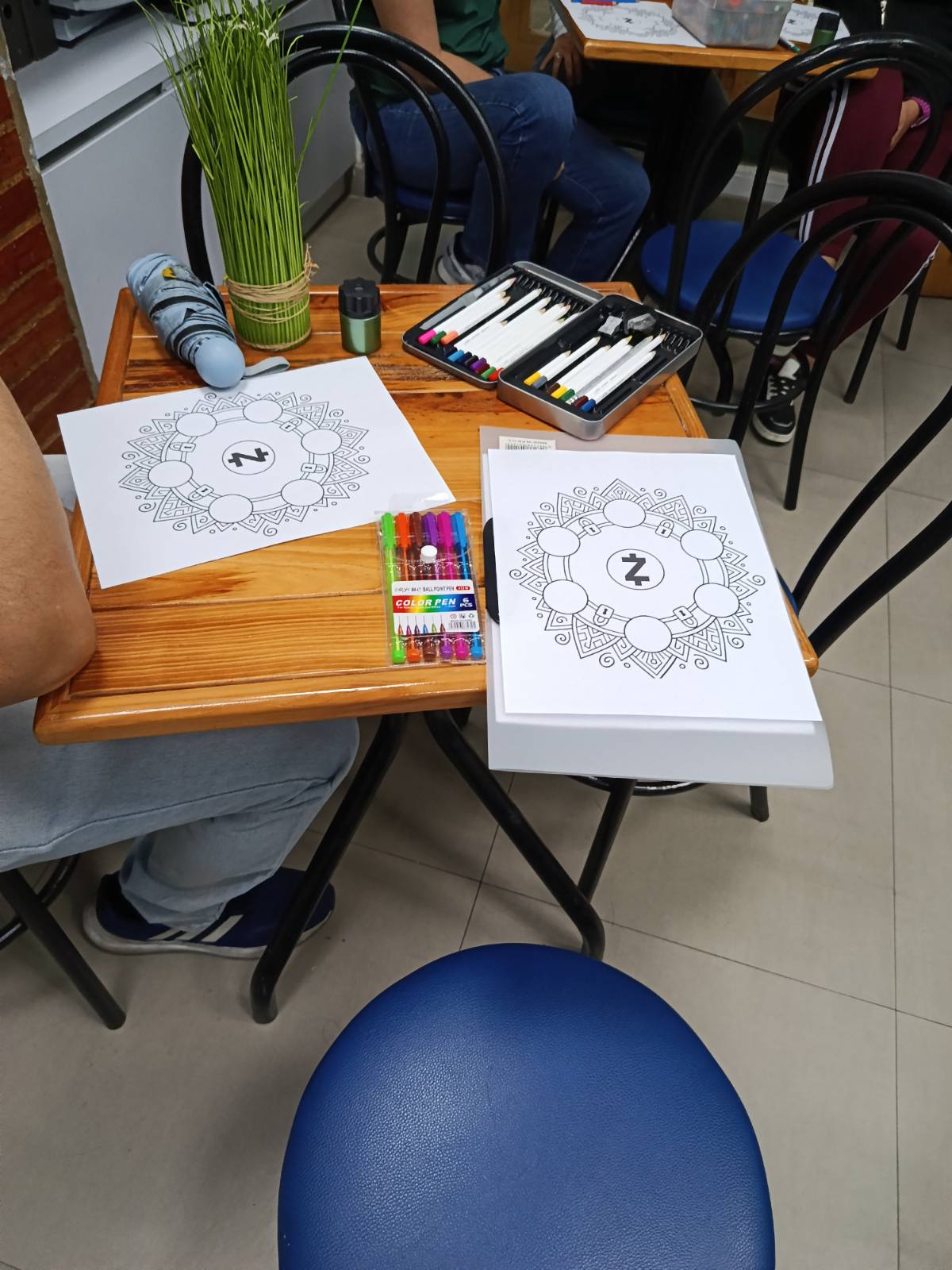 Mandala diseñado por Zcash Brasil