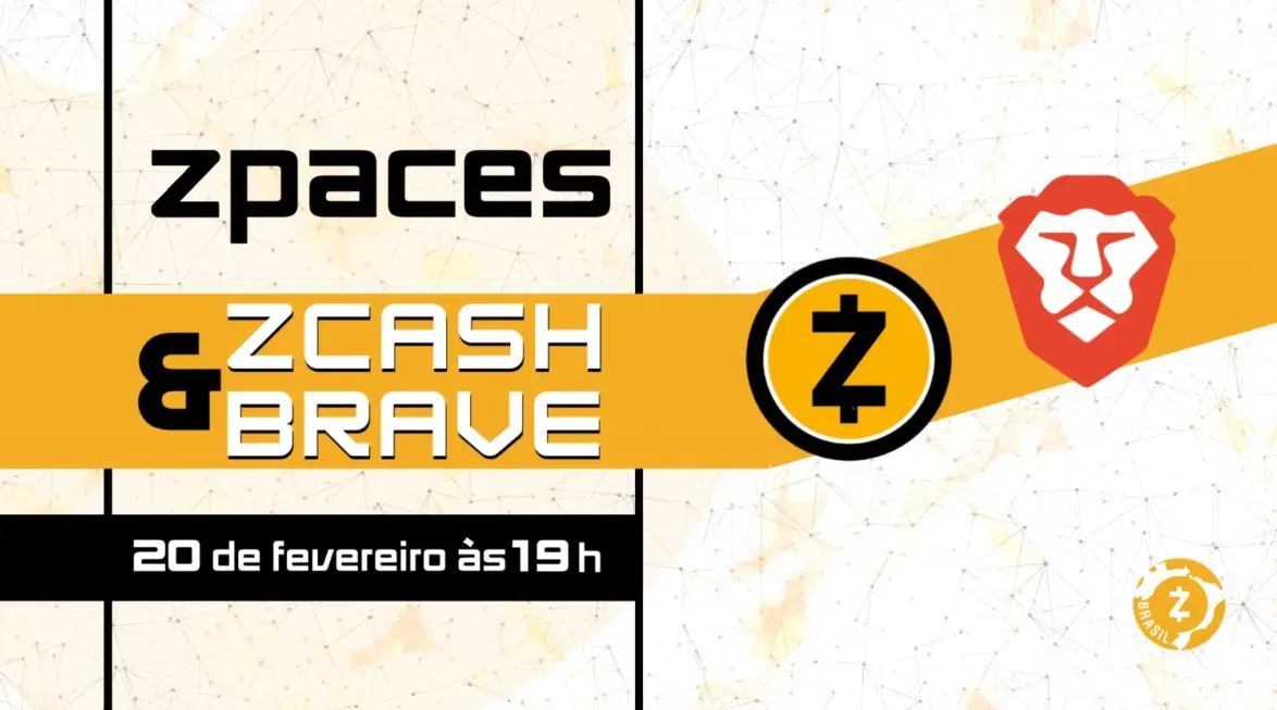 Introduzindo a Zcash no Brave Browser