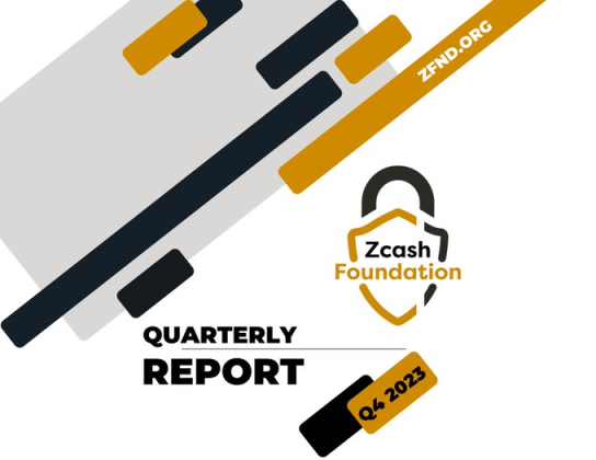Zcash Foundation - Relatório de Transparência (PT) | Q4 2023