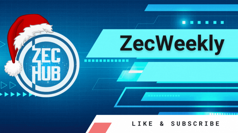 ZecWeekly #73 - Cypherpunk Zero NFT Hack, Lançamento do Zebra 1.5.0 e Chamada dos Candidatos ZCG!