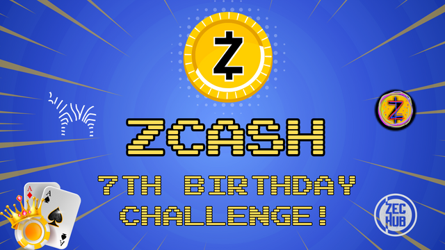 O Desafio do 7º Aniversário do Zcash