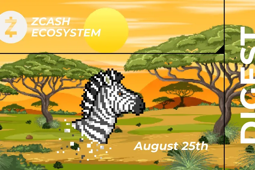 Zcash Ecosystem Digest | 25 de Agosto - Novo Vídeo da Zcash Media, Town Hall - Decisão Final sobre o Dev Fund & muito mais
