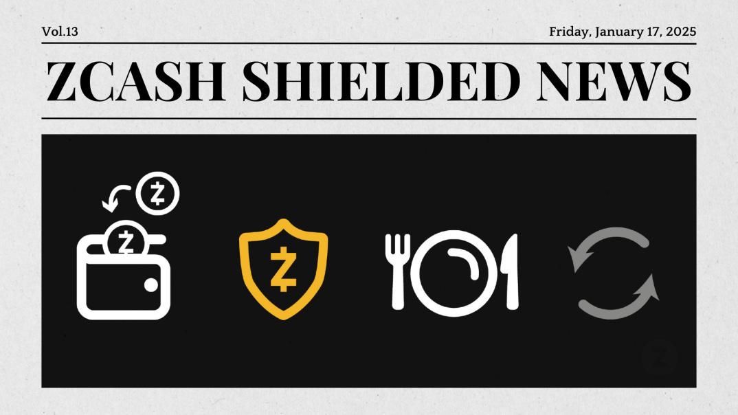 Zcash Shielded News | Vol.13