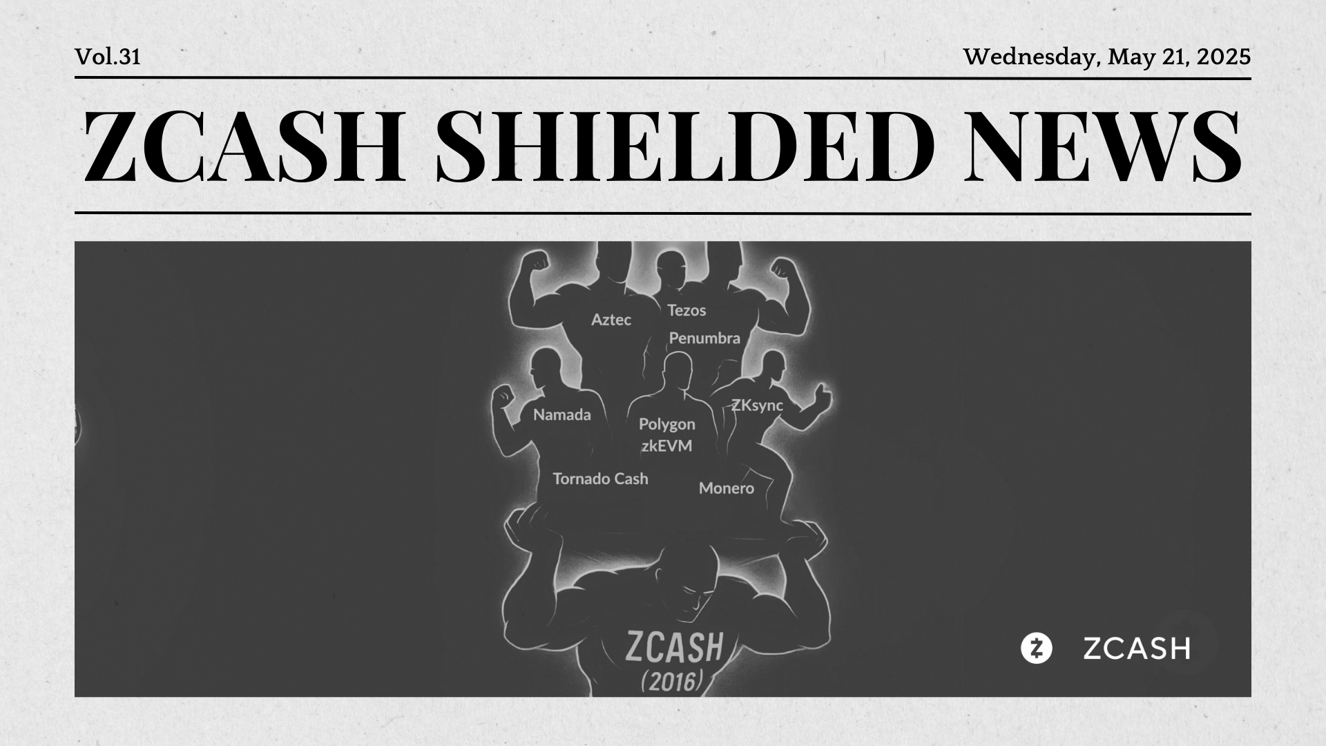 Zcash Shielded News | Vol.31 ⓩ
