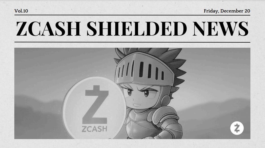 Zcash Shielded News | Vol. 10