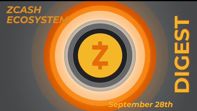 Zcash Ecosystem Digest | September 28th