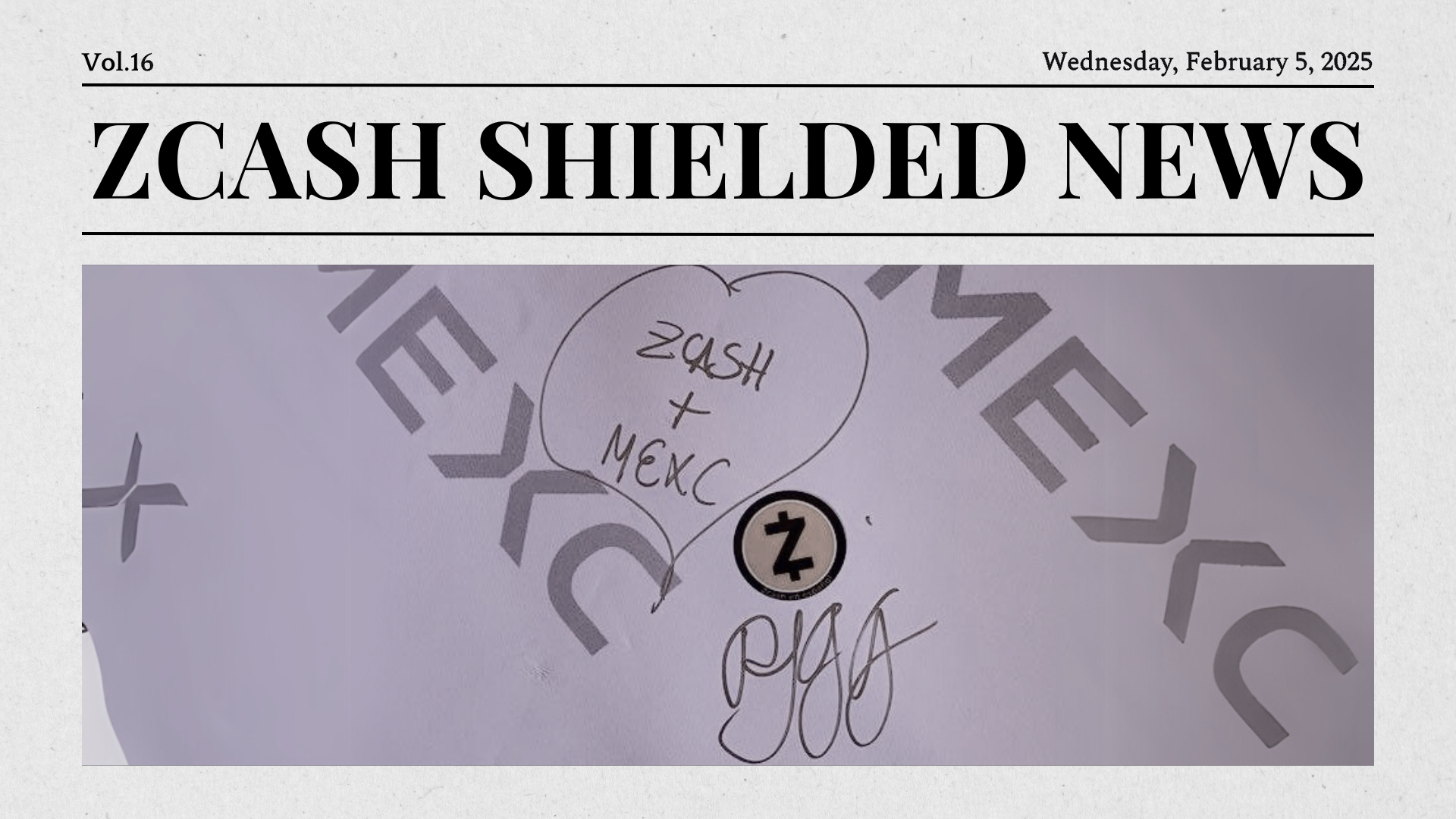 Zcash Shielded News | Vol.16