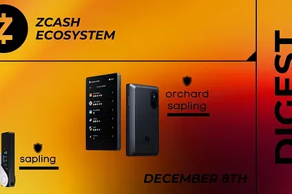 Zcash Ecosystem Digest | December 8th