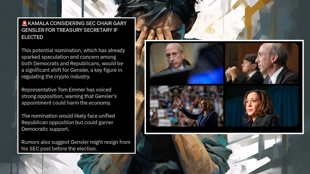 Rumors Swirl: Gary Gensler as Secretary of the Treasury? A Potential Blow to Crypto Enthusiasts
