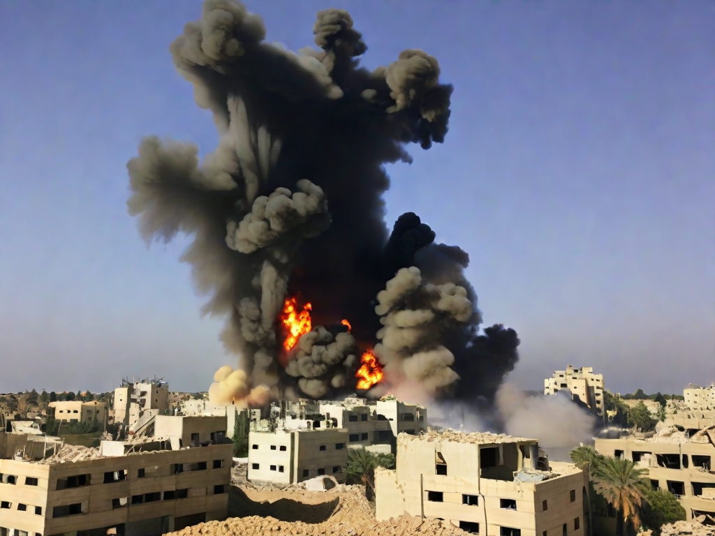 Escalation in Gaza: Israel Launches Unprecedented Bombing Campaign as Ground Operation Looms
