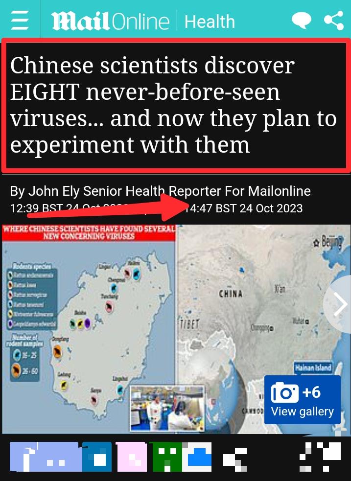 Chinese Scientists Unearth Eight New Viruses, Some Similar to COVID-19