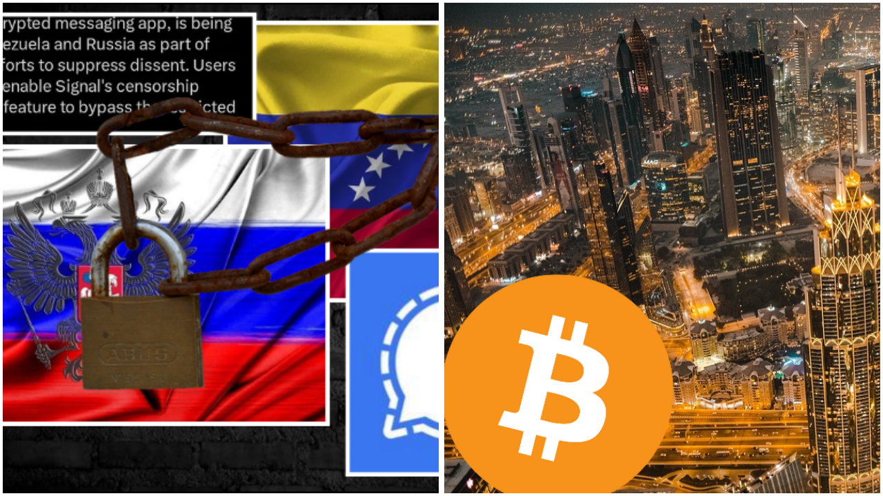 Dubai Unlocks Crypto Salaries While Russia & Venezuela Clamp Down on Free Communication