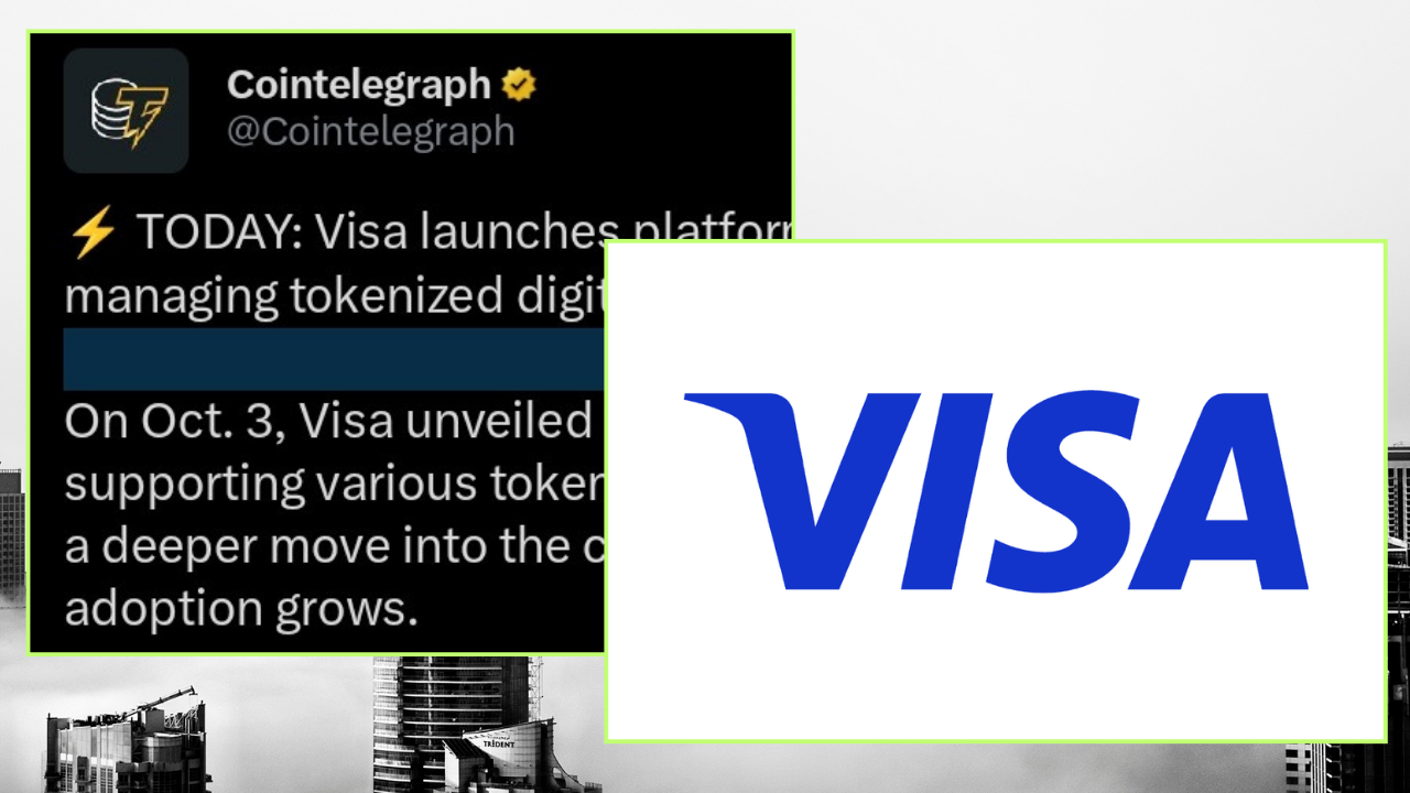 Visa’s VTAP: Banks Just Got a Ticket to the Ethereum Blockchain Party!